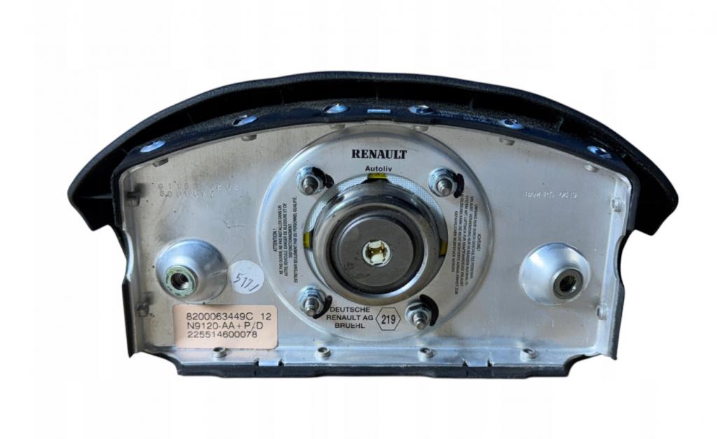 Renault Master II 1998-2010 2.5 DCI diesel MT 84 kW 2002 Airbag volantu 8200063449C