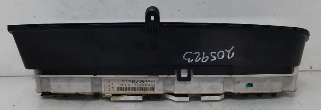 Citroen Xantia hatchback 1.9 TD diesel MT 67 kW 1994  Prístrojová doska 9621797880