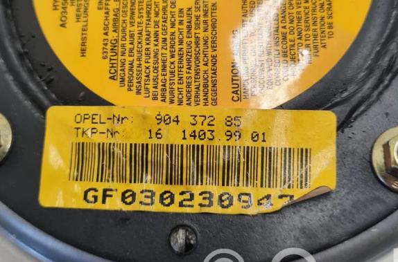 Opel Astra II 1998-2009 hatchback 1.4 16v petrol MT 66 kW 1998  Airbag volantu 90437285