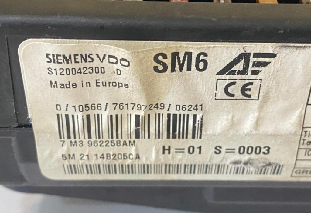 Volkswagen Sharan I 1995-2010 1.9 TDI diesel MT 96 kW 2004  Modul S120042300D