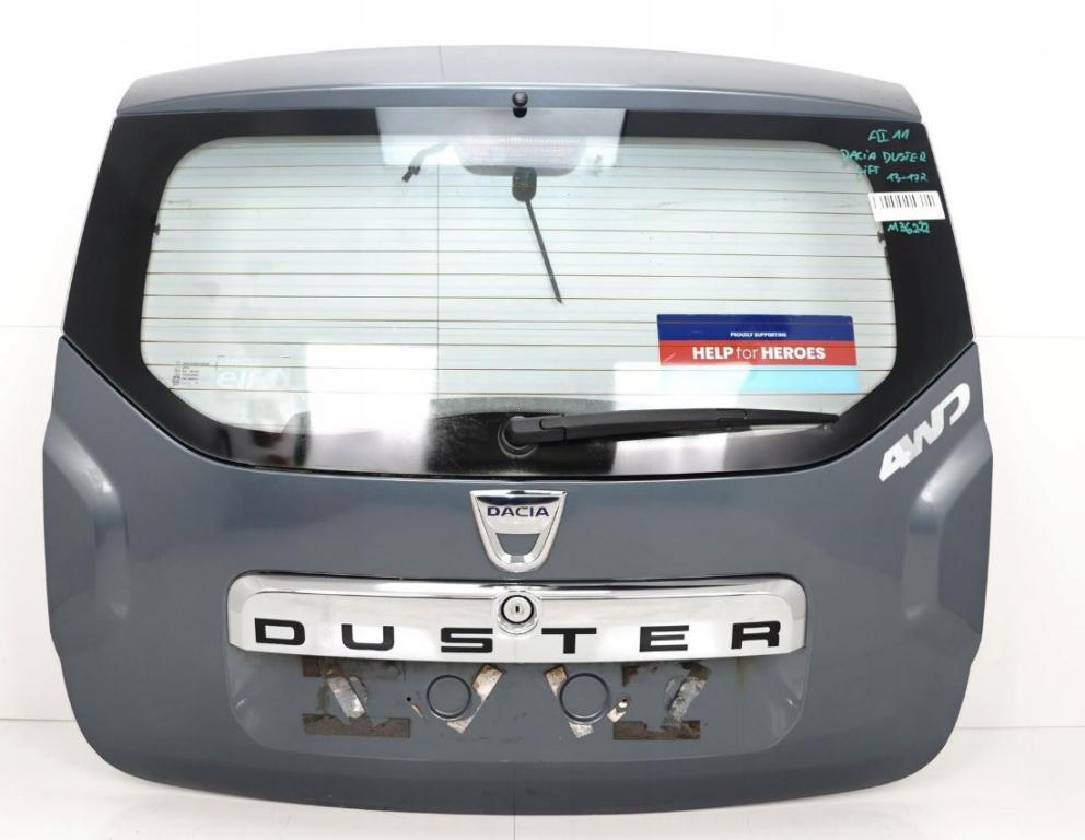 Dacia Duster I 2010-2018 hatchback 1.6 16v petrol MT 77 kW 2015  Kapota zadná (kufor)