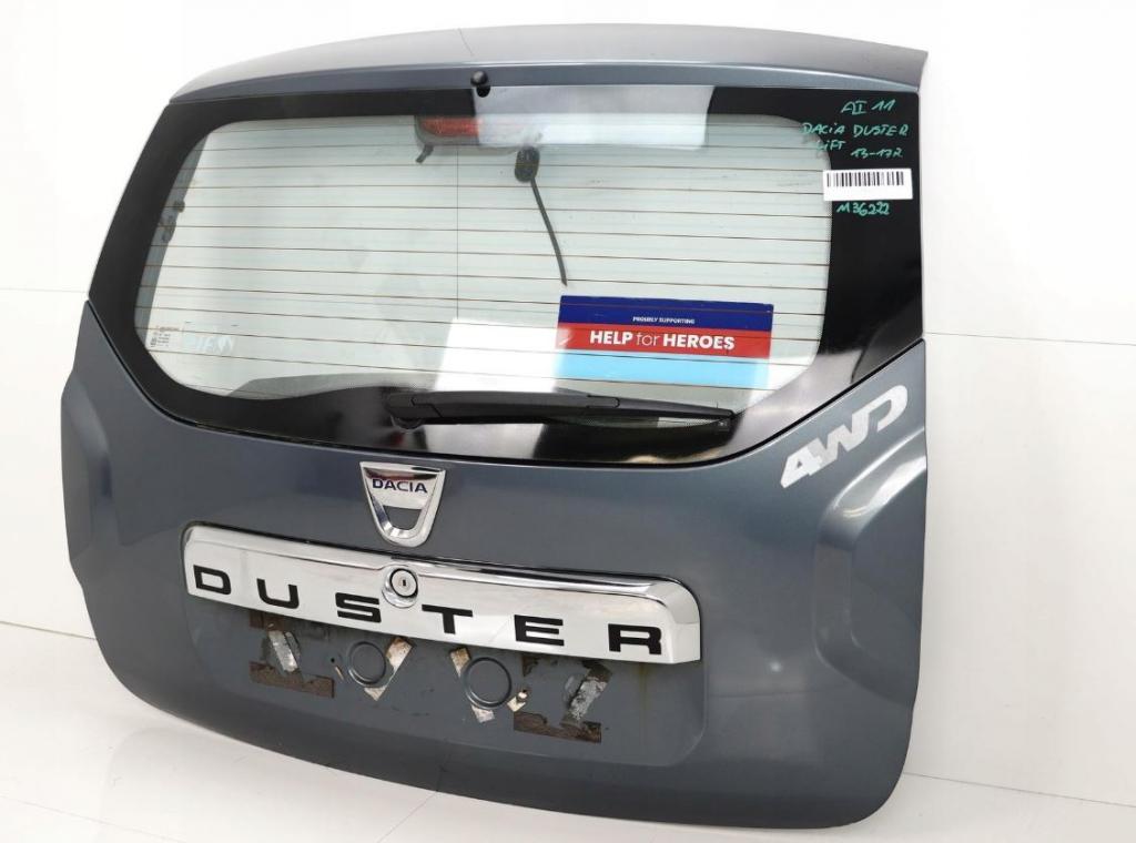 Dacia Duster I 2010-2018 hatchback 1.6 16v petrol MT 77 kW 2015  Kapota zadná (kufor)