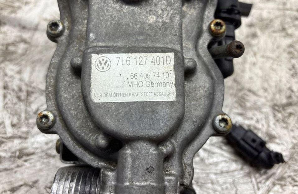 Volkswagen Touareg I 2002-2010 hatchback 5.0 TDI V10 diesel AT 230 kW 2004  Obal palivového filtra 7L6127401D