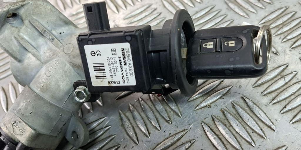 Nissan Micra K12 2003-2010 hatchback 1.2 16v petrol MT 48 kW 2007  Spínacia skrinka 28590AX600 5WK46550
