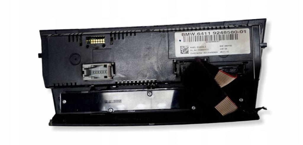 BMW 1 E87 2004-2011 hatchback 2.0 D diesel MT 85 kW 2011  Panel kúrenia/klimatizácie 9248580