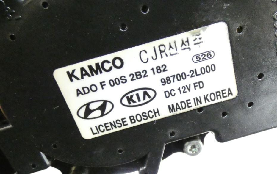 Hyundai I30 I 2007-2012 hatchback 1.4 16v petrol MT 80 kW 2009  Motorček stieračov zadný 98700-2L000