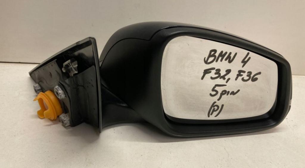 BMW 420D F36 2017 140kW F36 1995 Spätné zrkadlo pravé 5PIN  Spätné zrkadlo vonkajšie pravé