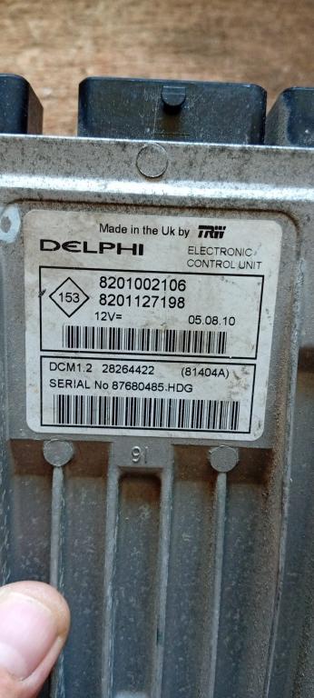 Dacia Sandero I 2008  2012 hatchback 1.5 DCI diesel   MT  Riadiaca jednotka motora 820102106 8201127198
