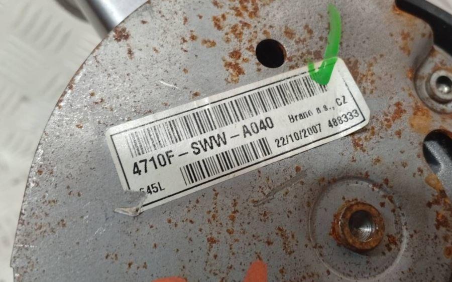 Honda CR-V III 2006-2011 hatchback 2.2 I-DTEC diesel MT 110 kW 2010  Ručná brzda 4710FSWWA040 22102007