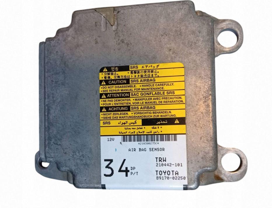 Toyota Corolla E12 2001-2009 hatchback 2.0 D4D diesel MT 66 kW 2003  Riadiaca jednotka airbagu 89170-02250