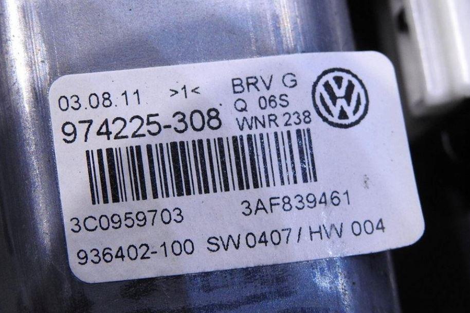 Volkswagen Passat B6 2005-2010 combi 2.0 TDI diesel AT 125 kW 2010  Mechanizmus sťahovania okna zadný ľavý 3C0959703