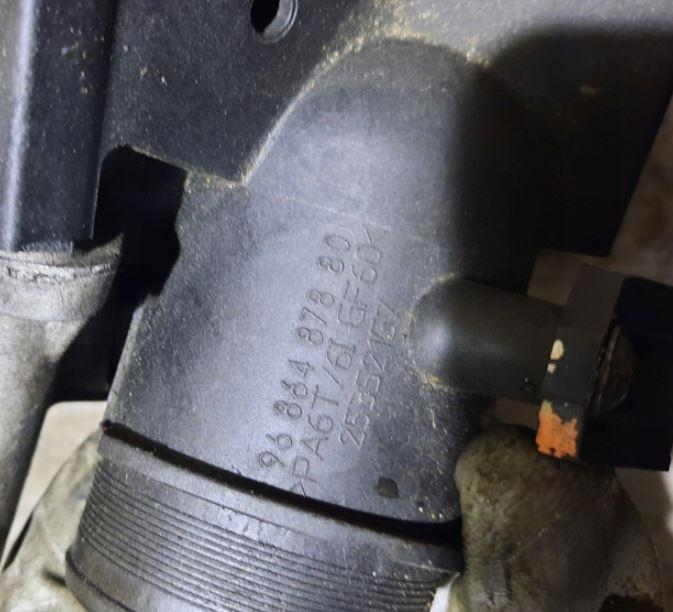 Ford Focus Mk2 2004-2011 hatchback 1.6 TDCI diesel MT 80 kW 2005 Škrtiaca klapka 9686487880 25352157