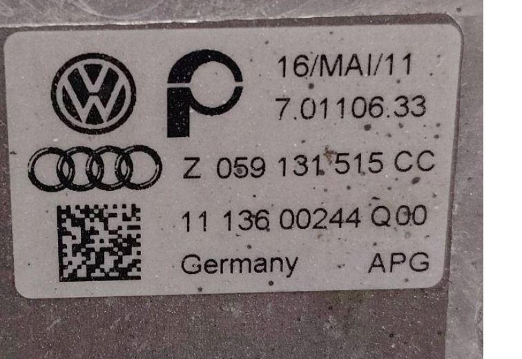 Audi A5 8T 2007-2016 coupe 3.0 TDI diesel AT 176 kW 2010 EGR Ventil 059131515CC 7011063