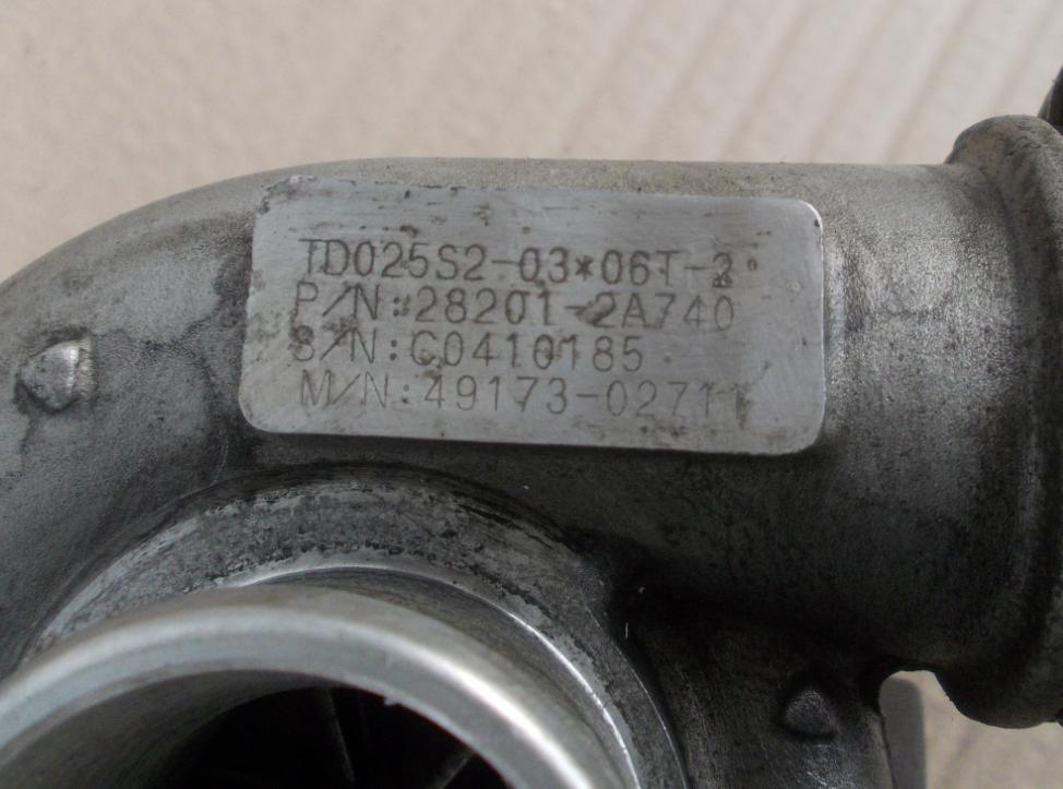 Hyundai I30 I 2007-2012 hatchback 1.6 CRDI diesel MT 66 kW Turbodúchadlo 28201-2A740