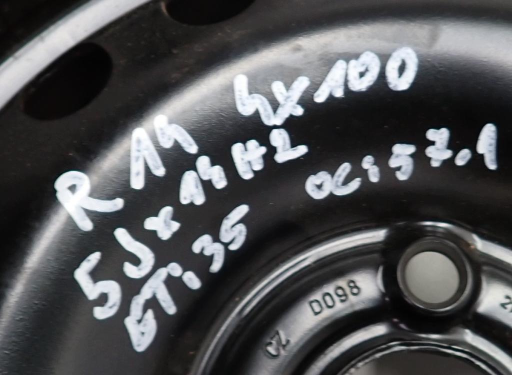 Skoda Citigo 2011-2019 NF1 hatchback  2016  Dojazdové koleso 165/70R14