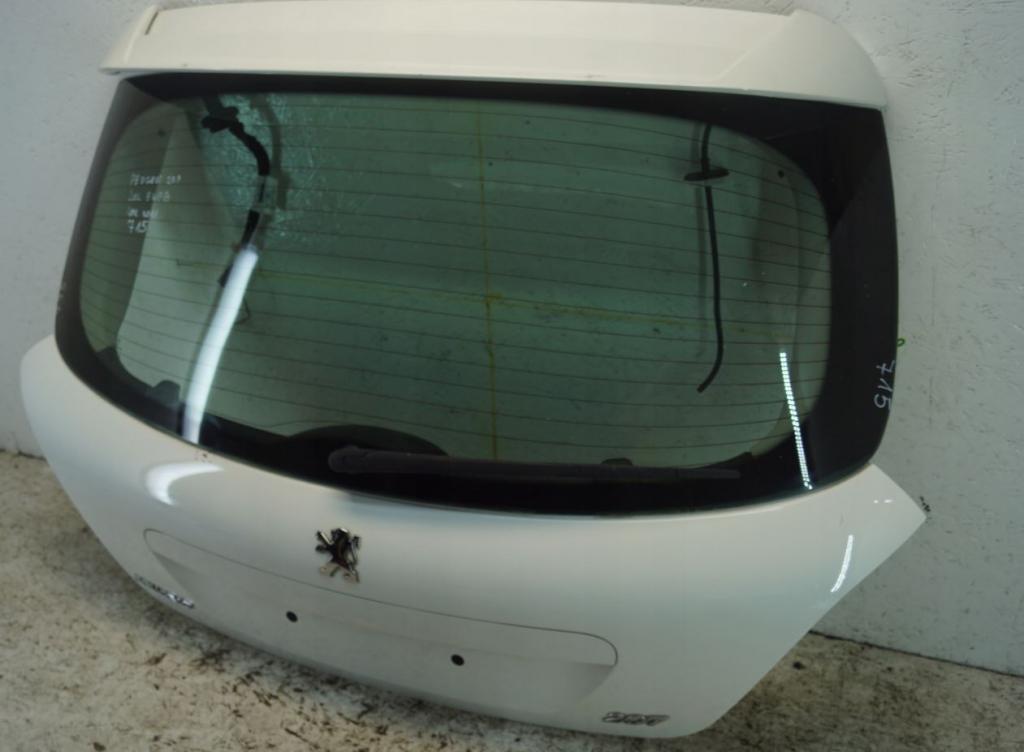 Peugeot 207 hatchback 1.4 16v petrol MT 70 kW 2008  Kapota zadná (kufor) EWPB