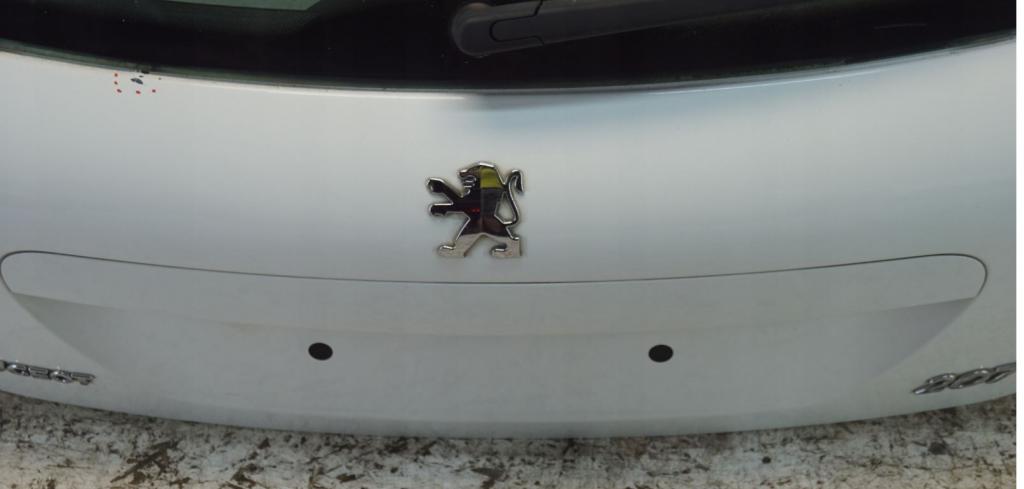 Peugeot 207 hatchback 1.4 16v petrol MT 70 kW 2008  Kapota zadná (kufor) EWPB