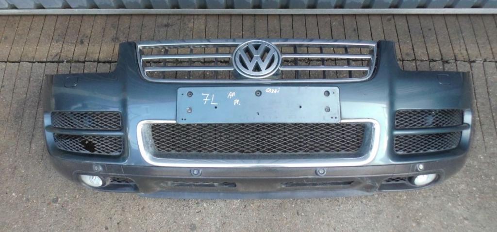 Volkswagen Touareg I 2002-2010 hatchback 5.0 TDI diesel AT 230 kW 2005  Nárazník predný LD7U