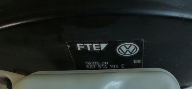 Skoda Fabia I 1999-2007 hatchback 1.9 TDI diesel MT 74 kW 2000  Posilňovač bŕzd 6Q1614105E