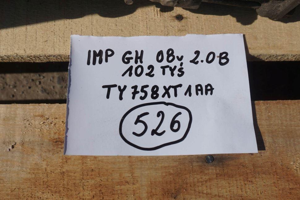 Subaru Impreza III GH 2007-2012 hatchback 2.0 BOXER petrol MT 110 kW 2008  Prevodovka manuálna TY758XT1AA