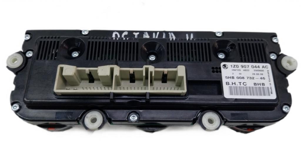 Skoda Octavia II 2004-2013 Panel kúrenia/klimatizácie 1Z0907044AC