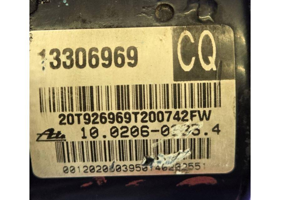 Chevrolet Cruze sedan 2.0 VCDI diesel MT 110 kW 2009  Pumpa ABS 10020603954 ; 10096045063