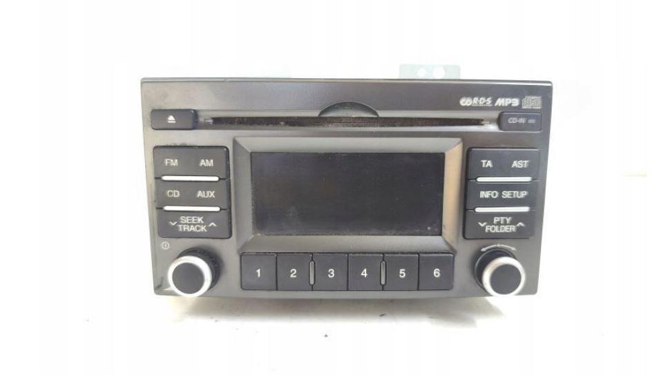 Kia Rio II 2005-2011 hatchback 1.4 16v petrol MT 71 kW 2009  Rádio 961001G892 961001G892AMD