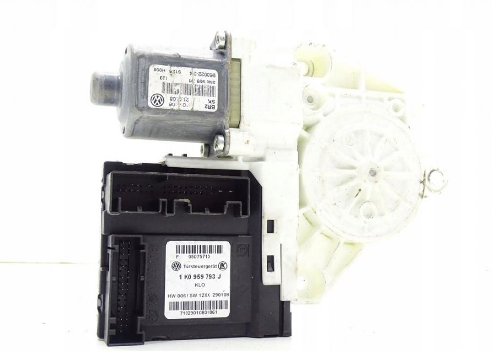 Volkswagen Tiguan I 2007-2016 hatchback 2.0 TDI diesel AT 103 kW 2009  Motorček okien predný ľavý 5N0959701  1K0959793J