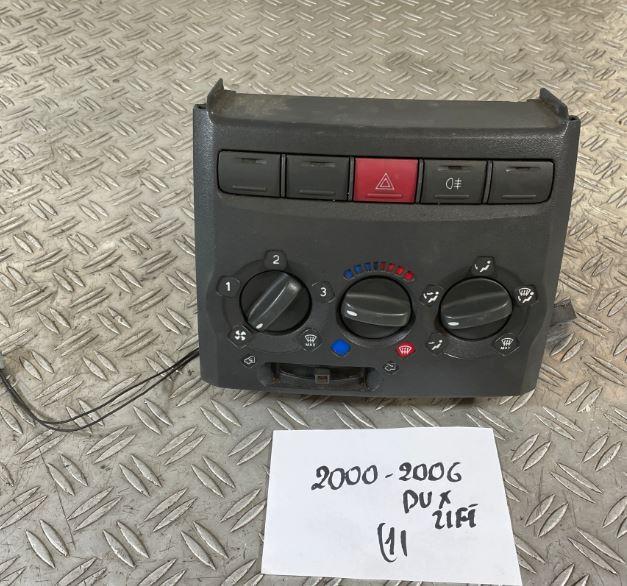 Fiat Ducato II 1994-2006 2.3 JTD diesel MT 81 kW 2005  Panel kúrenia/klimatizácie 7353387570