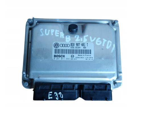 Skoda Superb I 2001-2008 sedan 2.5 TDI diesel AT 120 kW 2003  Riadiaca jednotka motora 8E0907401T
