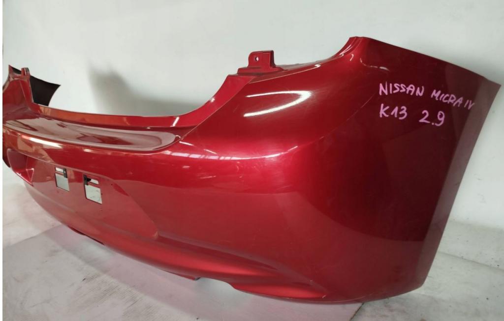 Nissan Micra K13 2010-2017 hatchback 1.2 12v petrol MT 59 kW 2016  Nárazník zadný