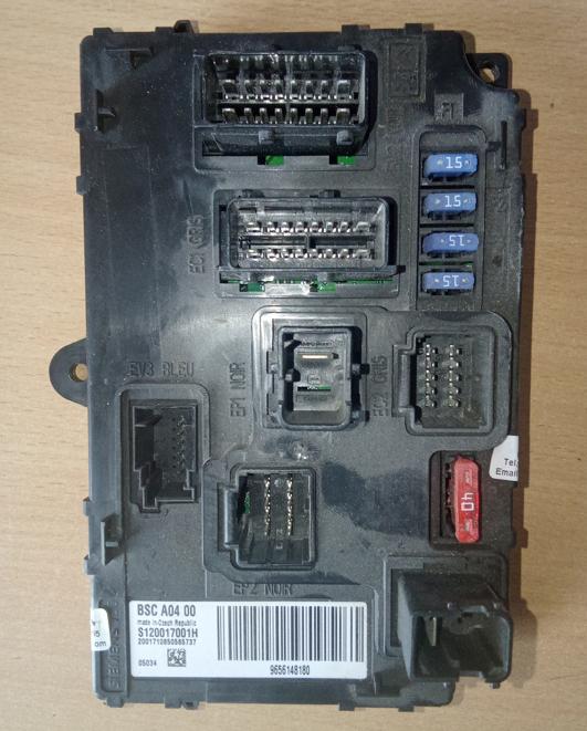 Peugeot 407 sedan 2.0 HDI diesel Modul 9656148180 S120017001H