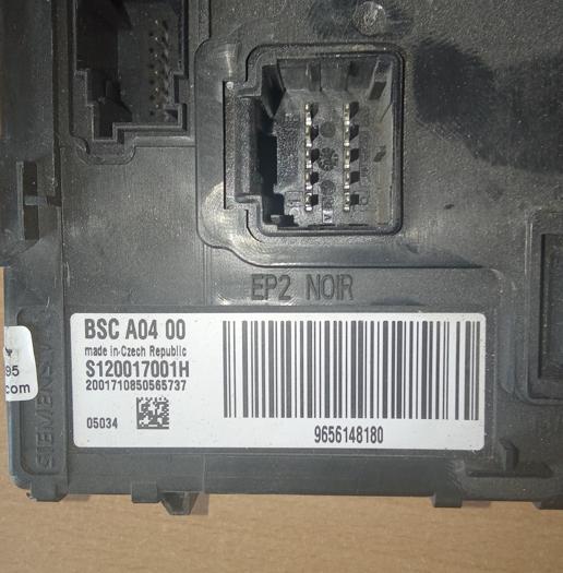 Peugeot 407 sedan 2.0 HDI diesel Modul 9656148180 S120017001H