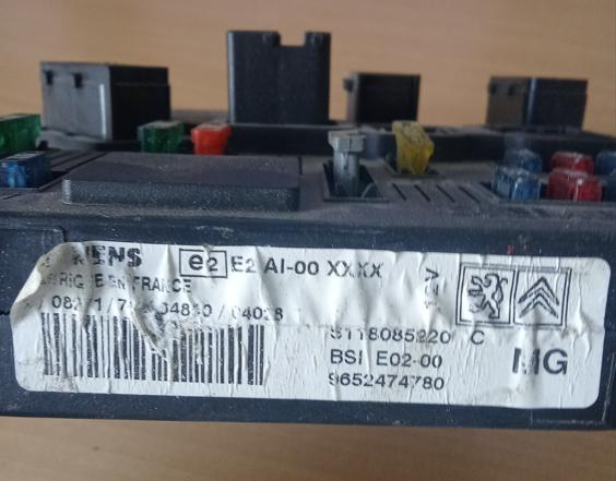 Peugeot 206 Modul BSI S118085220C 9652474780