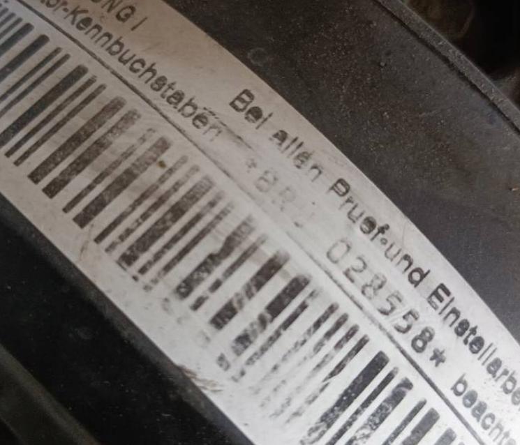 Volkswagen Golf V 2003-2009 hatchback 1.9 TDI diesel MT 66 kW 2004 Motor diesel BRU