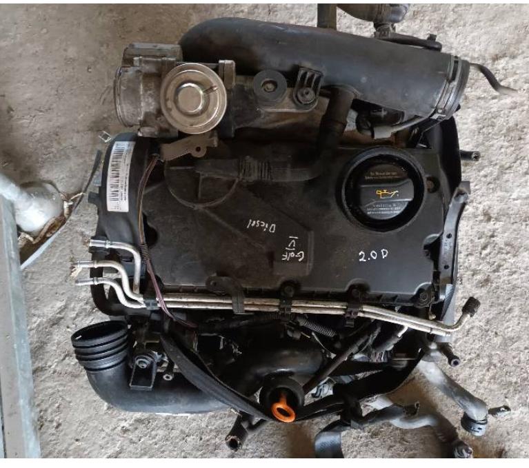 Volkswagen Golf V 2003-2009 hatchback 1.9 TDI diesel MT 66 kW 2004 Motor diesel BRU