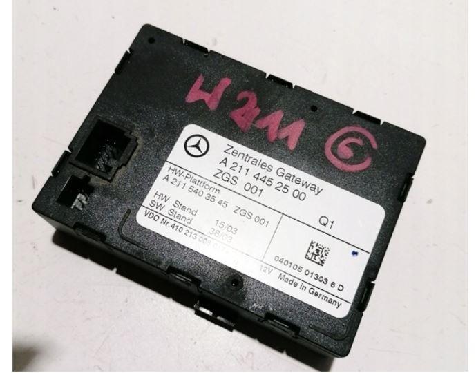 Mercedes E W211 2002-2009 sedan 2.2 CDI diesel MT 110 kW 2002  Modul  GATEWAY A2114452500