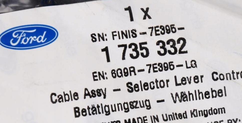 Ford Galaxy Mk3 2006-2015 hatchback 2.0 TDCI diesel MT Lanká rýchlostnej páky 1735332 6G9R-7E395-LG
