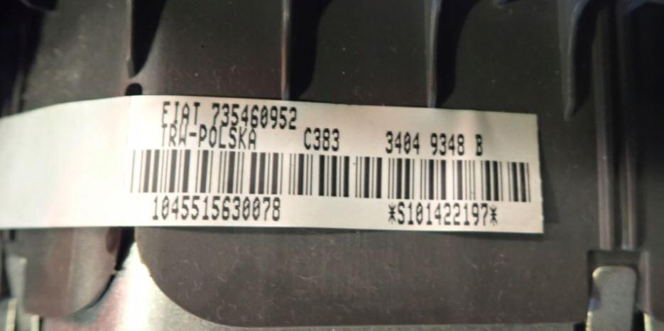 Fiat Panda II 2003-2012 hatchback 1.2 petrol MT 44 kW 2004  Airbag volantu 34049348B