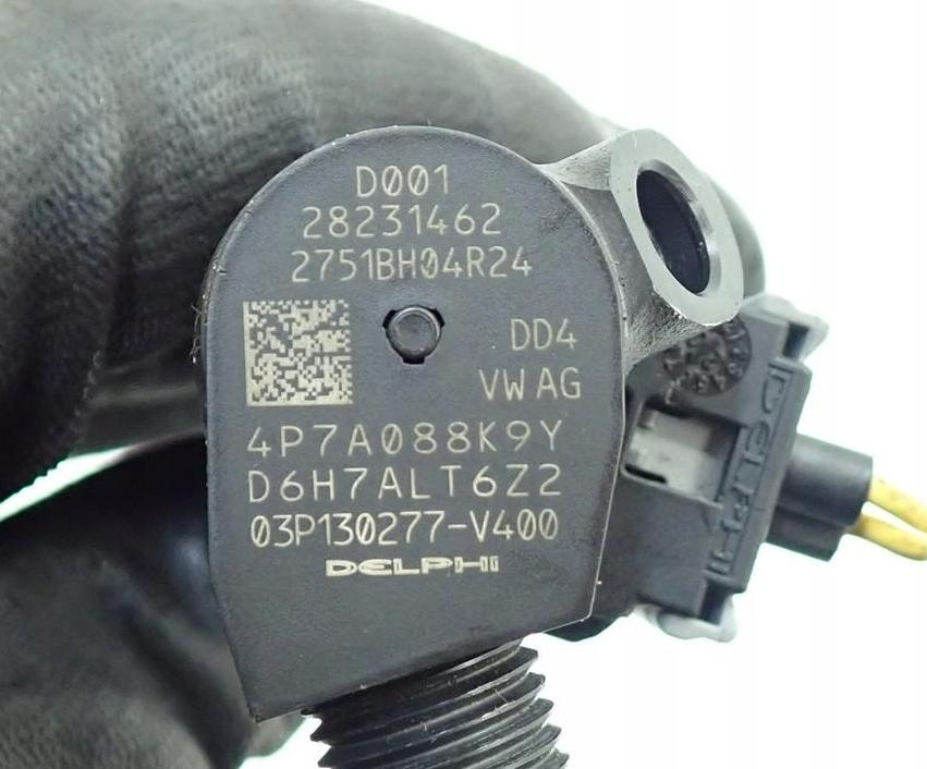 Volkswagen Polo V 6R 2009-2017 hatchback 1.2 TDI 55 kw Vstrekovač paliva 28231462 03P130277