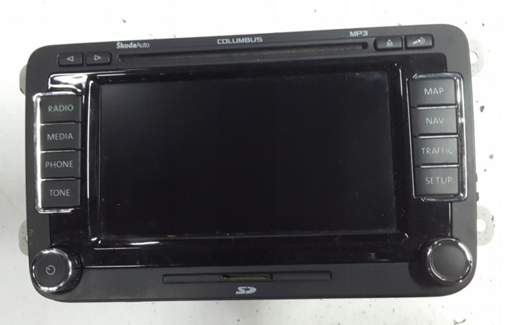 Skoda Superb II 2008-2015 sedan GPS navigácia 3T0035680A