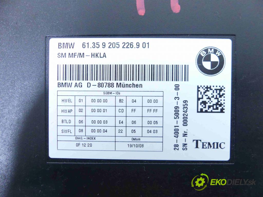 Bmw 7 F01 2008-2015 3.0d 245KM automatic 180 kW 2993 cm3 4- modul riadiaca jednotka 9205226 (Ostatné)
