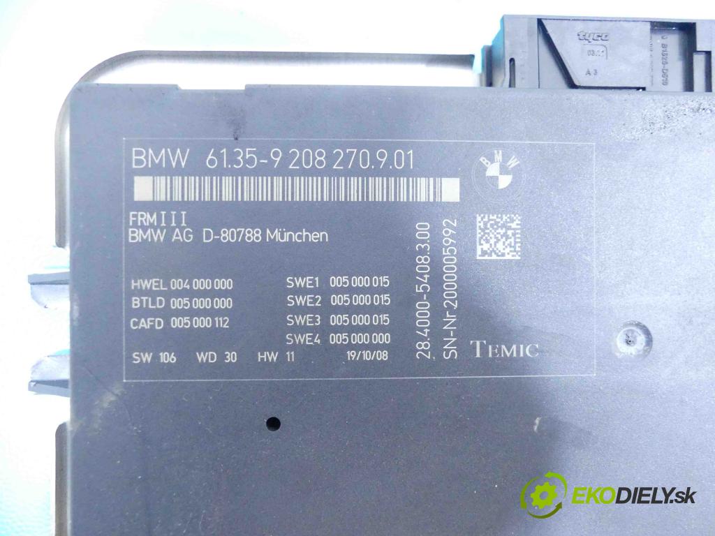Bmw 7 F01 2008-2015 3.0d 245KM automatic 180 kW 2993 cm3 4- modul riadiaca jednotka 9208270 (Ostatné)