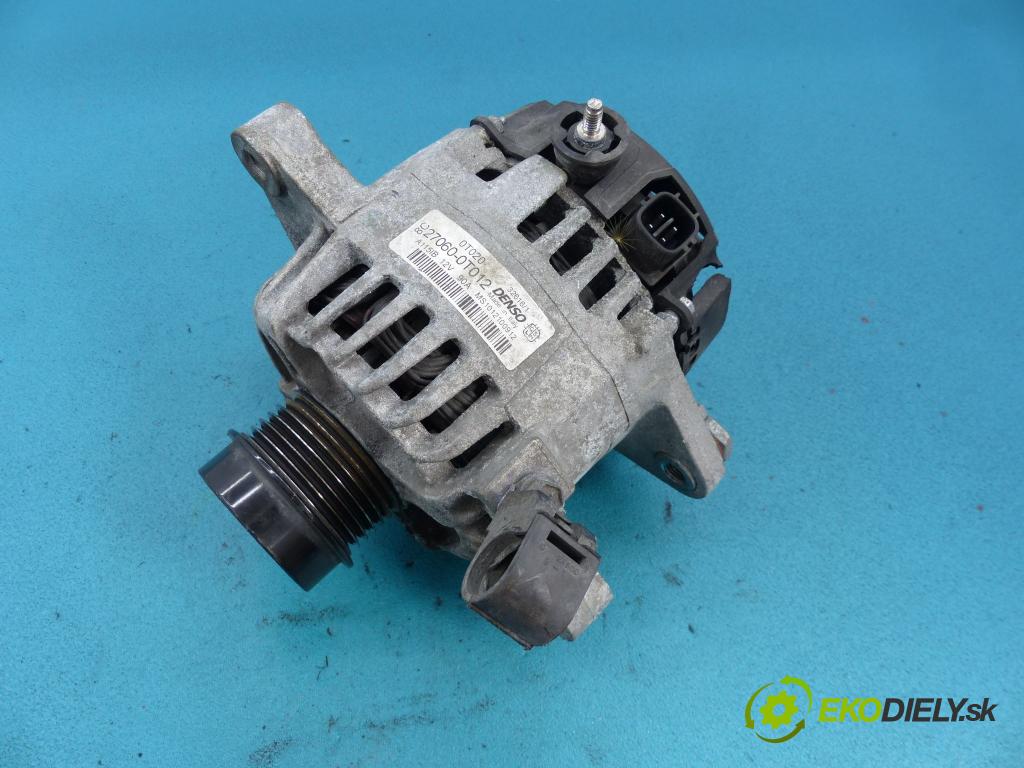 Toyota Auris I 2006-2013 1.6 vvti 124hp manual 91 kW 1598 cm3 5- Alternator 27060-0T012 (Alternátory)