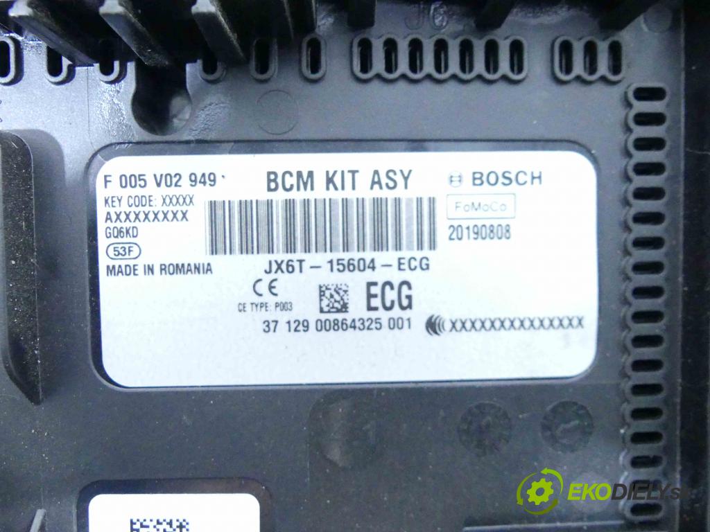 Ford Focus Mk4 2018- 1.5 T 150 HP manual 110 kW 1496 cm3 5- modul riadiaca jednotka JX6T-15604-ECG (Ostatné)