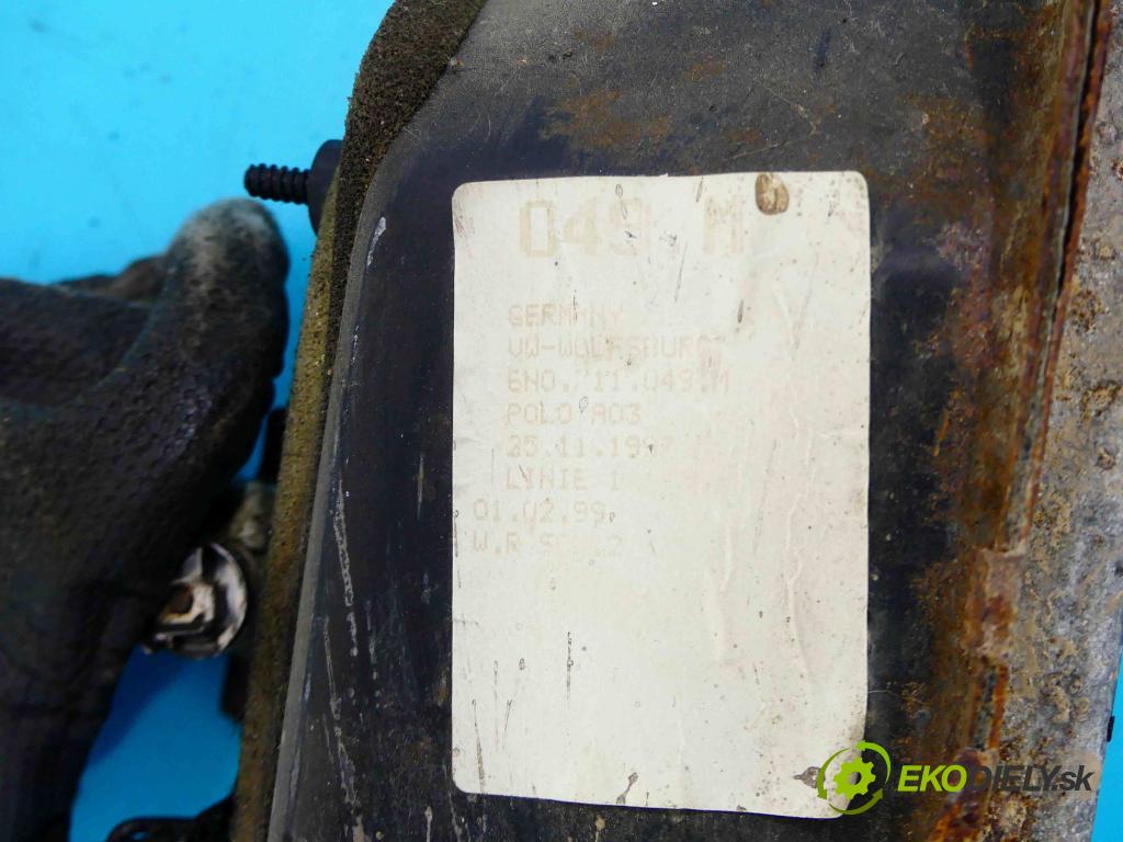 Vw Lupo 1.0 50KM manual 37 kW 999 cm3 3- Páka: Změny: stupeň,rýchlosť 6N0711049 (Rýchlostné páky / kulisy)