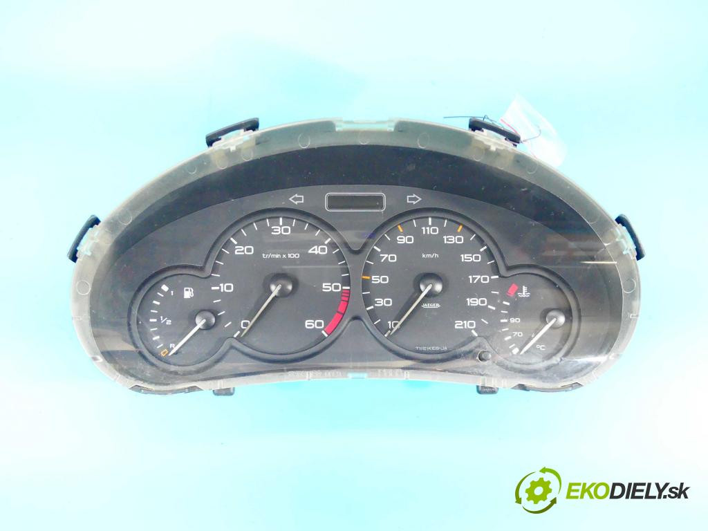 Peugeot 206 1.9d 69KM manual 51 kW 1868 cm3 5- Přístrojová deska 9644980180 (Přístrojové desky, displeje)