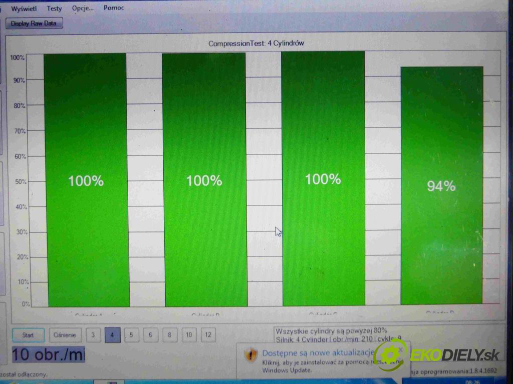 Dacia Logan 1.5 dci 68 hp manual 50 kW 1461 cm3 5- motor diesla K9K