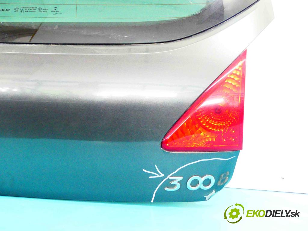 Peugeot 3008 2009-2016 2.0 hdi 150 HP manual 110 kW 1999 cm3 5- zadna kufor (Zadné kapoty)