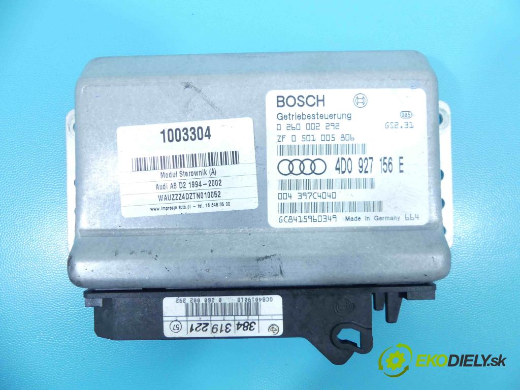 Audi A8 D2 1994-2002 4.2 V8 automatic 220 kW 4172 cm3 4- riadiaca jednotka skřie: 4D0927156E